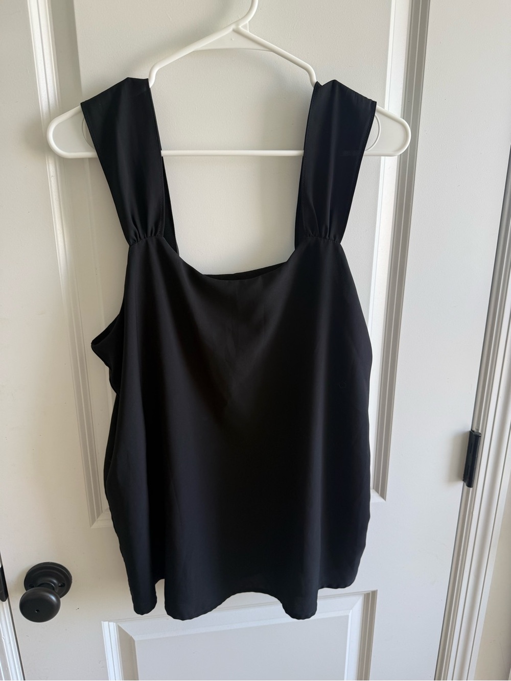 Pleione Black Sleeveless Blouse Size L